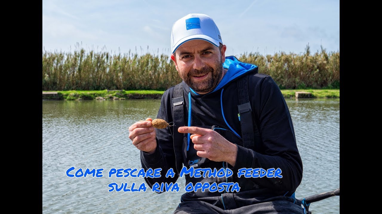Come pescare a method feeder sulla riva opposta