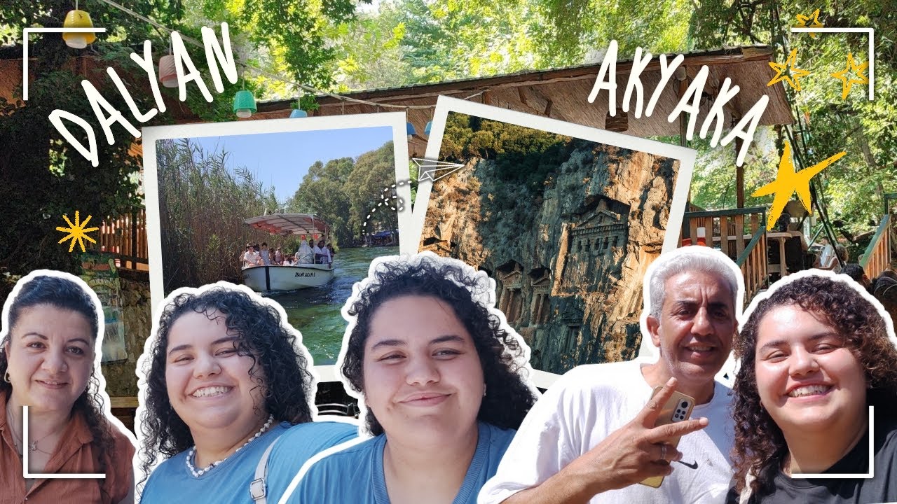 TATİL VLOGU (TEKNE TURU , DALYAN , AKYAKA )