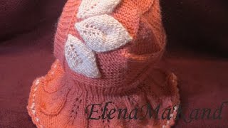 Шапка-шлем спицами. Пряжа Valencia Velloso. Knitting hoodie hat Шапка-шлем спицами. Пряжа Valencia Velloso. Knitting hoodie hat