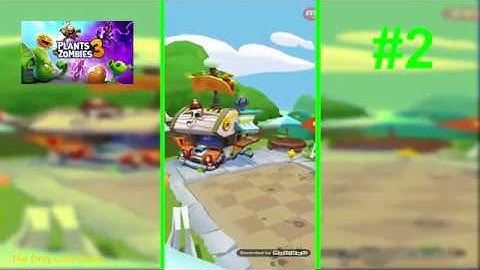 Plants vs Zombies 3 # Gameplay Walkthrough part 2 (android.ios) Zombie bóng và gã ăn mày thả chim