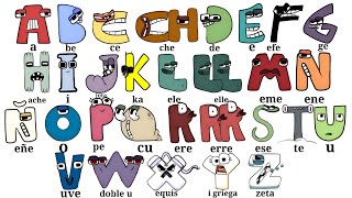 Spanish alphabet lore song compilation 
