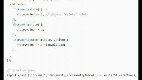 createSlice in Redux Toolkit
