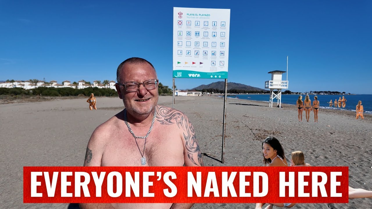 Мы посетили нудистский пляж и город.