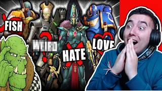 What Do The Orks Think Of Every Other Faction? | Warhammer 40K Lore Reaction