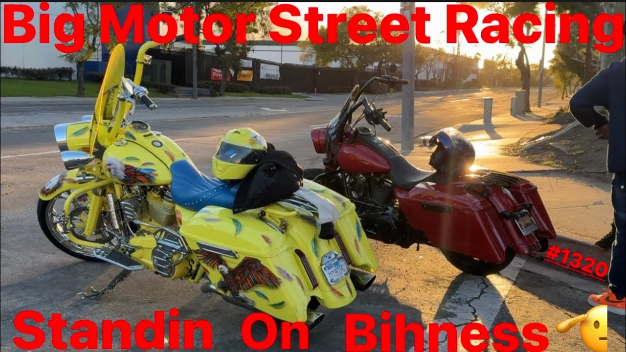 Sunday Funday Turned Into Big Motor Street Racing #harleydavidson ...