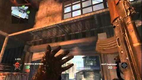 call of duty black ops: tomahawk - across Across the map in WMD.