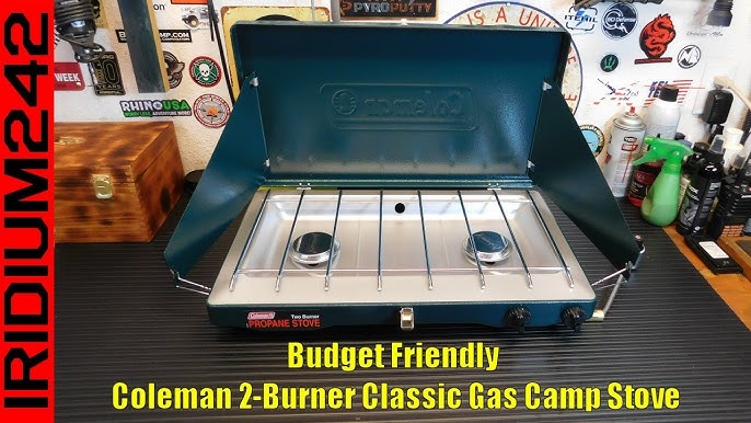 Coleman Classic Propane Gas Camping Stove, 2-Burner