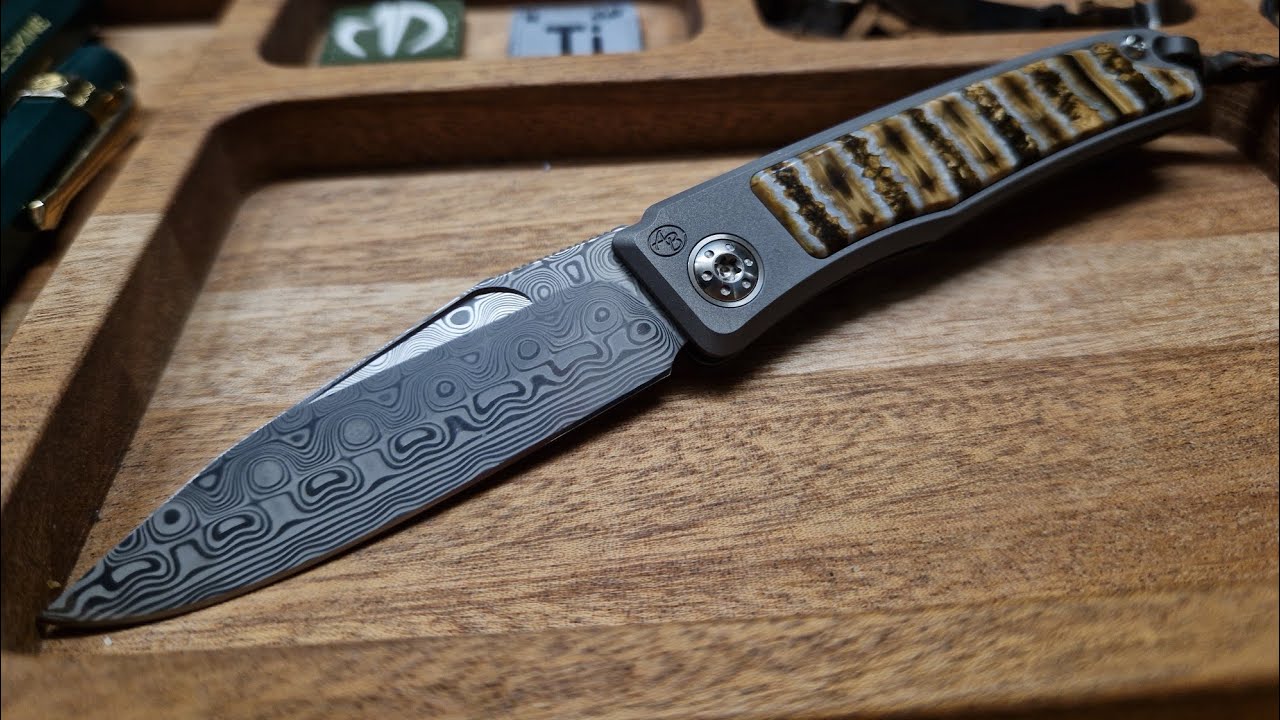 Damast und Mammut Backenzahn Arno Bernard Knives Rinkhals Geht es überhaupt besser ?