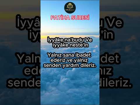 FATİHA SURESİ