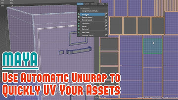 Maya: How to Properly Use Automatic Unwrap to Quickly UV Your Assets