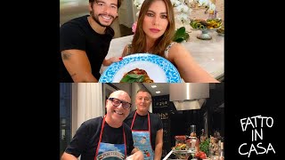 Sofia Vergara and her son Manolo supporting #DGFattoInCasa - “Made at Home”.