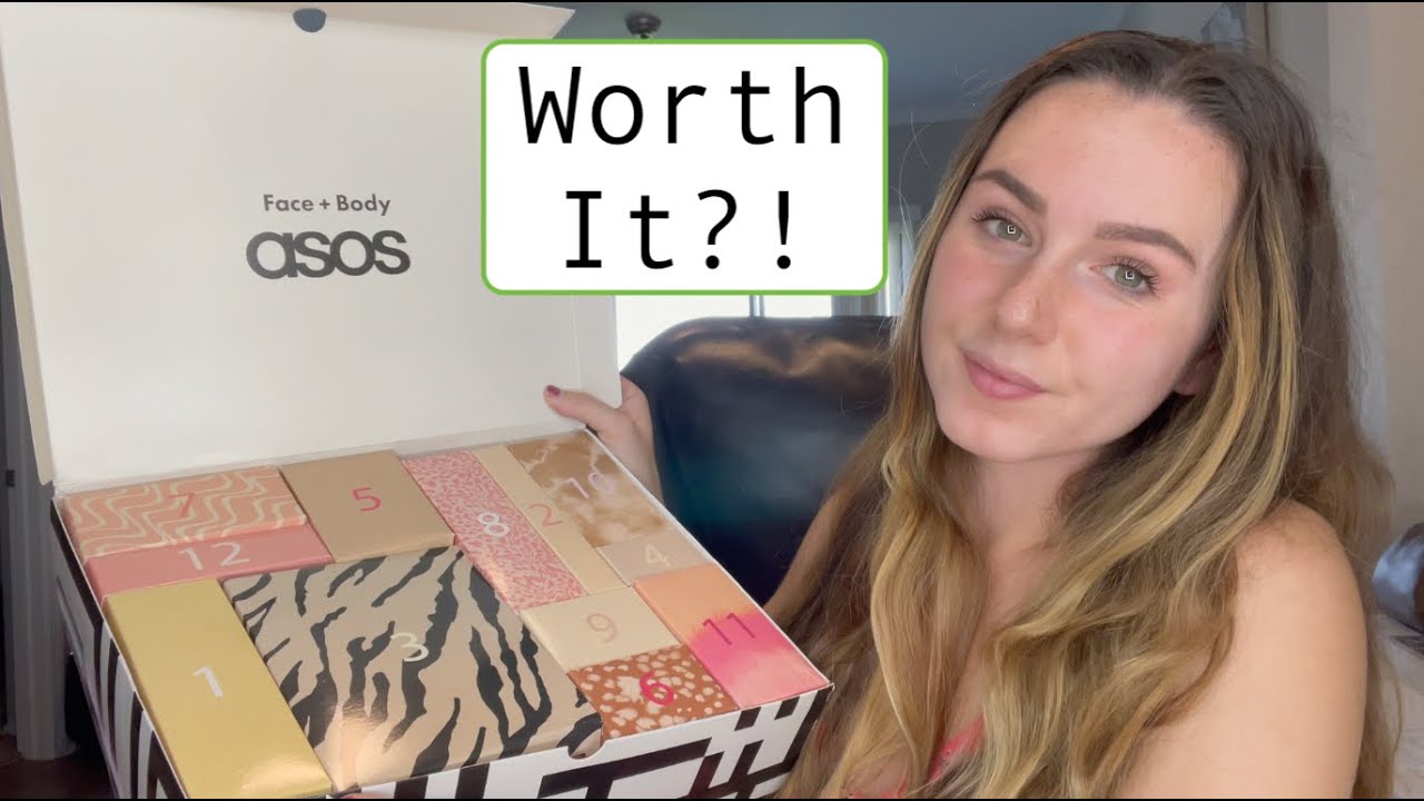 ASOS Face + Body ADVENT CALENDAR 2021 | BLACK FRIDAY DEALS