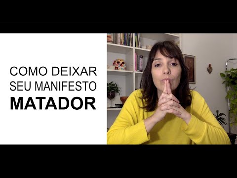 Vídeo: Desenvolvendo Um Manifesto Pessoal - Matador Network