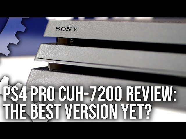 PlayStation 4 Pro CUH-7200 Review: The Quietest - And Best - Pro