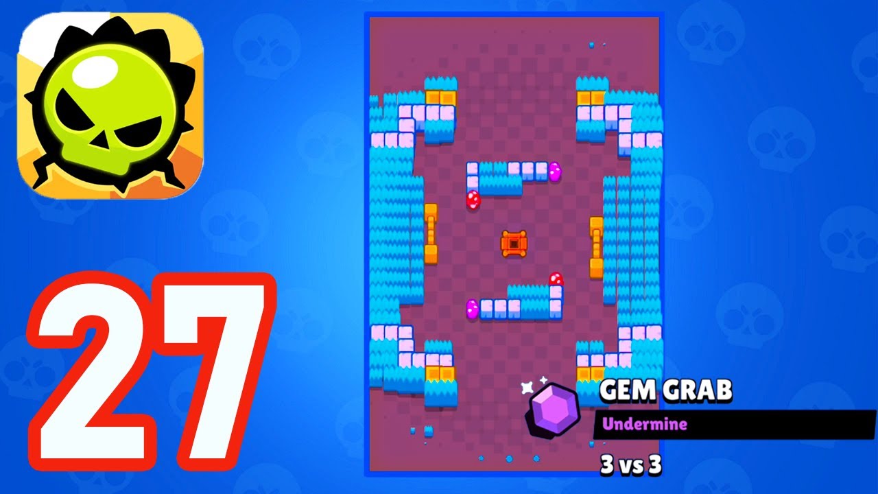 Brawl Stars Gameplay Walkthrough Part 27 - Gem Garb Undermine (android ...
