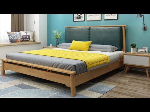 Giường ngủ hiện đại, giường gỗ tự nhiên cao cấp AAD