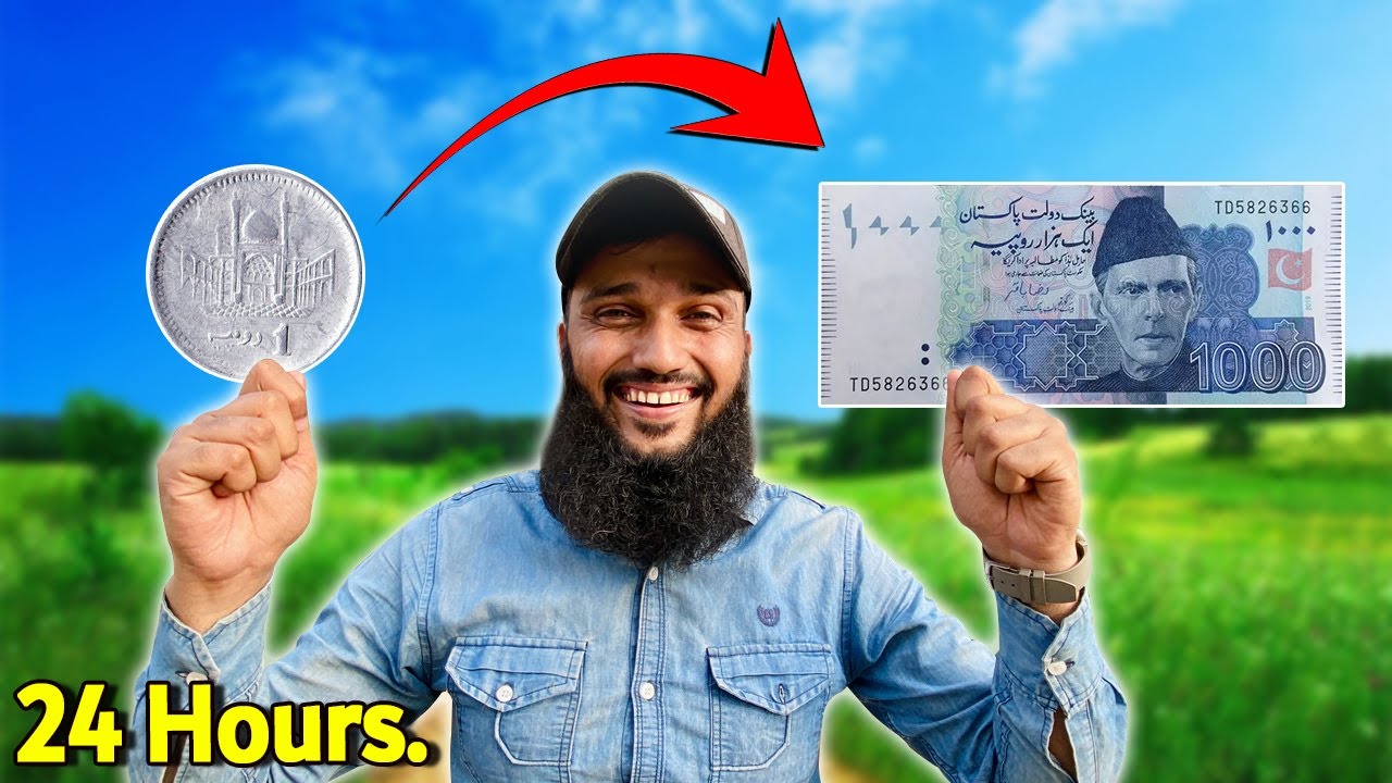 Turning RS 1 into RS 1,000 in 24 Hours Challenge 😳