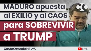 Maduro APUESTA al EXILIO y al caos para SOBREVIVIR a Trump