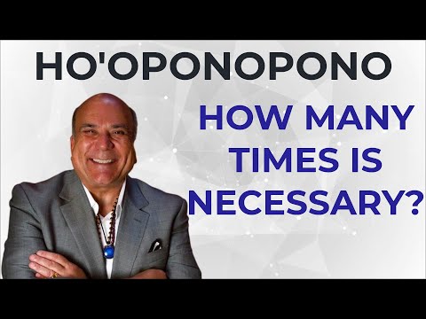 Ho'oponopono Mantra – How Many Times Doing This Hawaiian Healing Meditation – Dr Joe Vitale