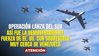 Download Lagu Así fue la demostración de fuerza de los Estados Unidos con sobrevuelo muy cerca de Venezuela MP3