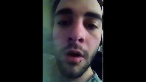 Man sneezes with eyes open