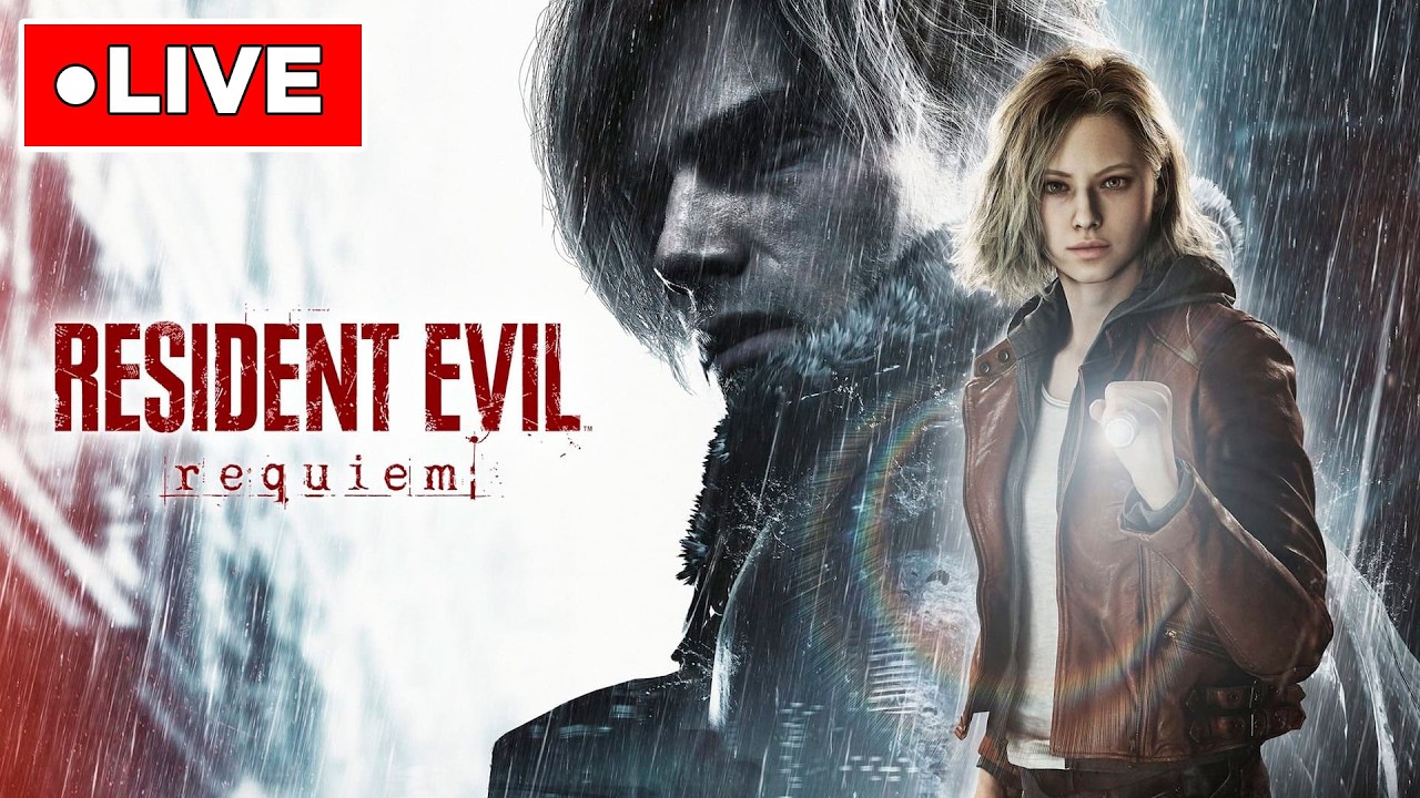 🔴 LIVE: RESIDENT EVIL REQUIEM É AMAIS ASSUSTADOR DO QUE PARECE! (Início)