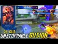 FIRST PICK GUSION?! I Showed my WINRATE then they switched me! | Carrying my team to VICTORY | MLBB