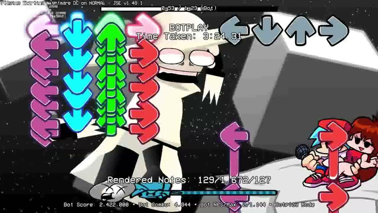 Friday Night Funkin' - Charting Nightmare (Director's Cut) Chart