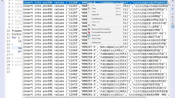 06 將全省郵局地址批次轉入到資料庫