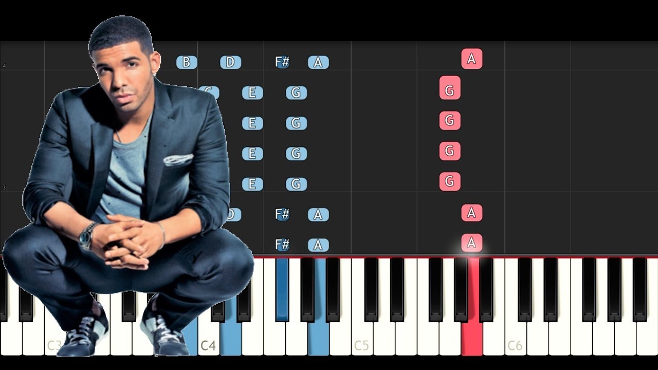 Drake Piano Tutorials By Dario D'Aversa