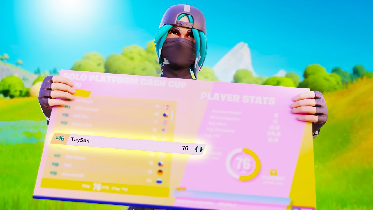 HOW I CAME 15TH IN SOLO CASH CUP | TaySon