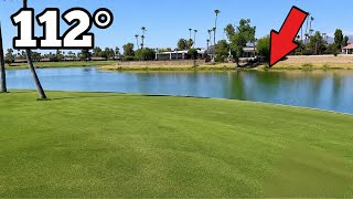 Fishing an Arizona POND in 112° Weather