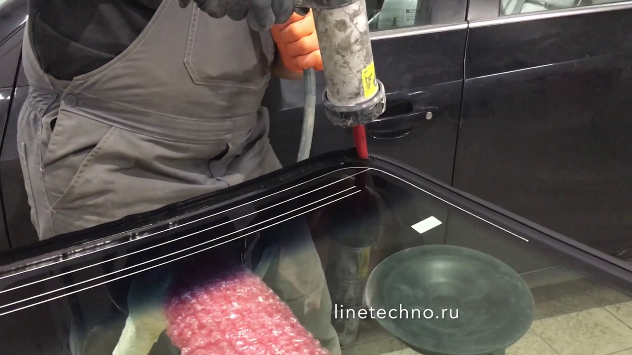 Замена лобового стекла в Люберцах - YouTube