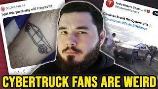 Elon Musk Fans are being so WEIRD about the Cybertruck