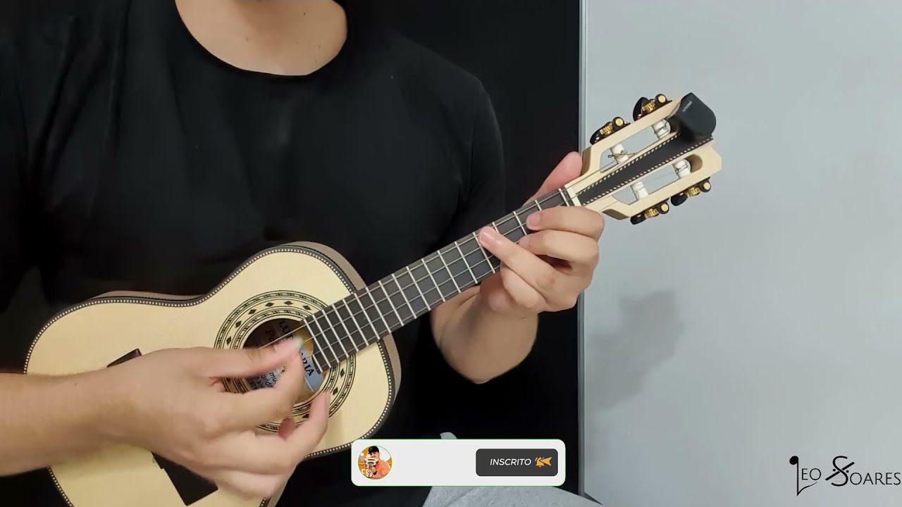 APRENDA ESSA VARIAÇÃO NA BATIDA PARA USAR EM TODAS AS MÚSICAS - AULA DE CAVAQUINHO - LÉO SOARES