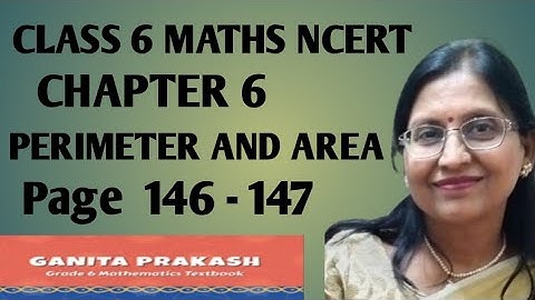 Class  6 Maths NCERT Ganita Prakash Chapter 6 Perimeter And Area Page 146 - 147