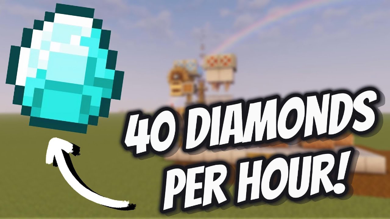 Minecraft Create Diamond How to Build a Super Simple Diamond Farm! | Minecraft Create Mod ...