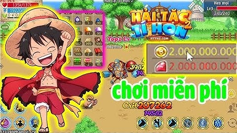 Htth lậu _ ra mắt sever mới với trái ác qủy v2 và free 2 tỷ rubi , beri