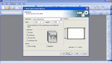BarTender Barcode and Label Design Software - Label Page Setup Video
