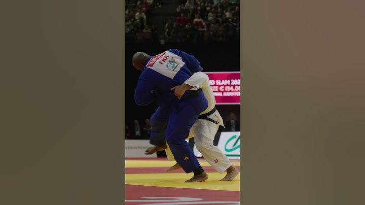 So tense in Bercy 😬 But Riner pulls through!
