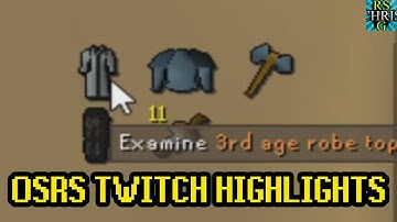 3RD AGE FROM CLUE SCROLL OSRS, B0ATY DIES IN DMM, RANGER BOOTS HIGHLIGHTS