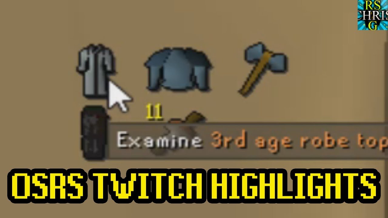 3RD AGE FROM CLUE SCROLL OSRS, B0ATY DIES IN DMM, RANGER BOOTS HIGHLIGHTS