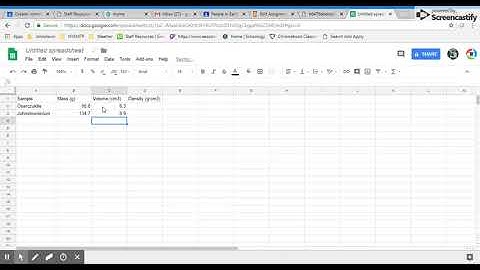 LAB 01 - Density Bar Graph - Part 1