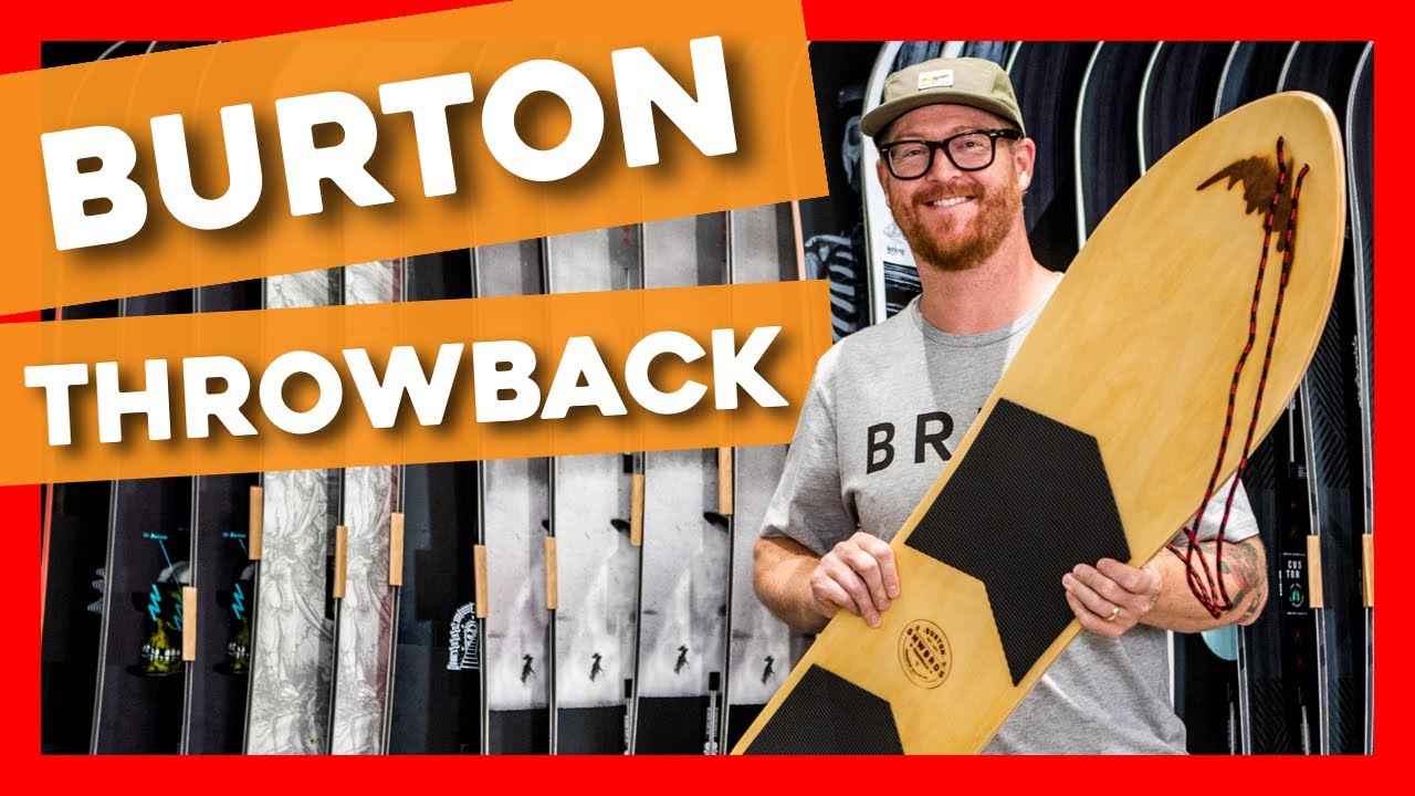 2020 Burton Throwback Snowboard - YouTube