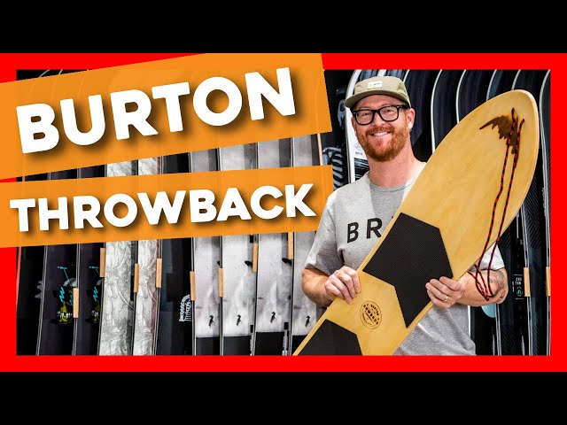 2020 Burton Throwback Snowboard - YouTube