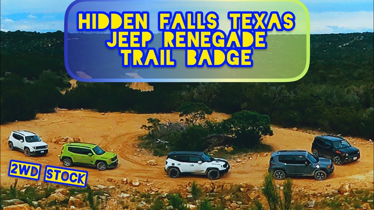 Hidden Falls Jeep Renegade Off Road Trails Stock 2wd