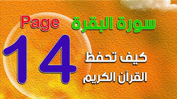 سورة البقرة  Surah Al-Baqarah صفحة  14 The Noble Quran