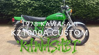 78 Kawasaki KZ1000 "KAWASABI" Custom Restoration by Johnny's
