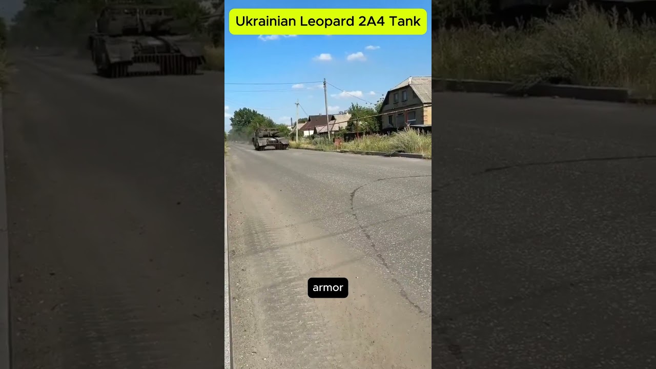 Ukrainian Leopard 2A4 Tank 