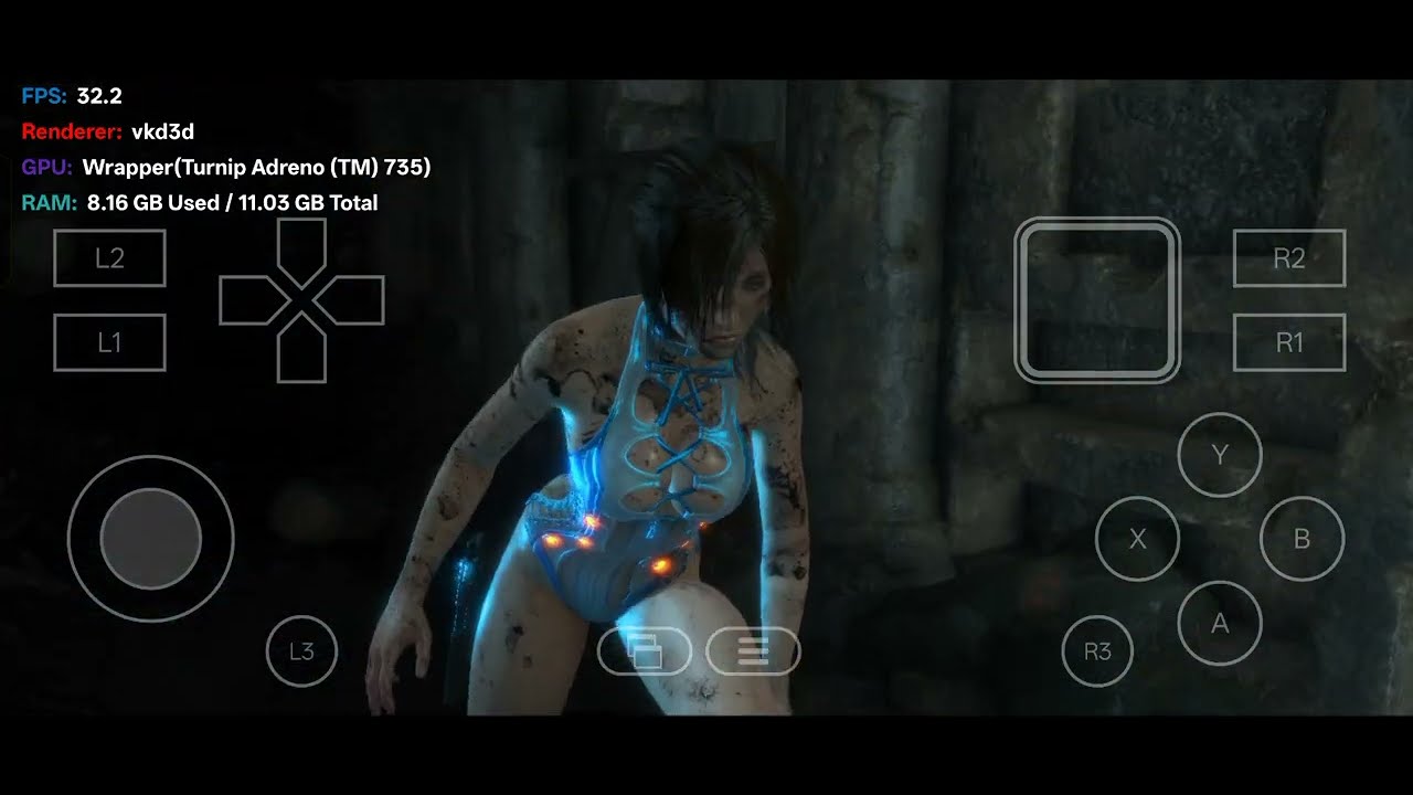 Rise of the Tomb Raider  Winlator Bionic Ludashi New Update 2.7.3